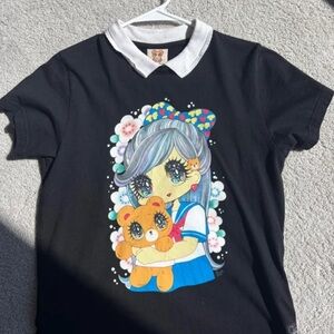 TF Black Shirt with Collar